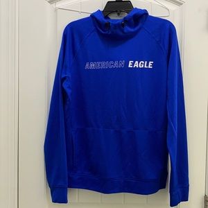 American Eagle blue lightweight hoodie